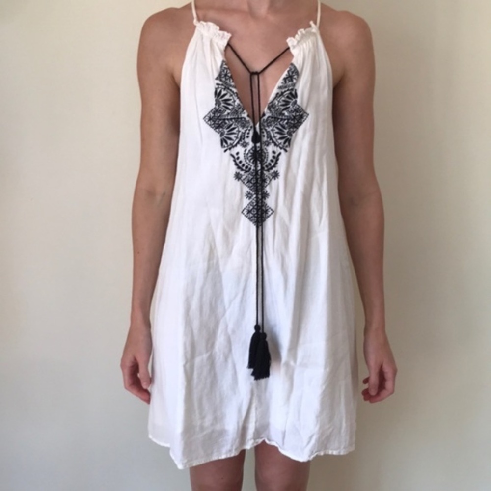 VINTAGE Racerback Embroidered Dress - Picture 7 of 9
